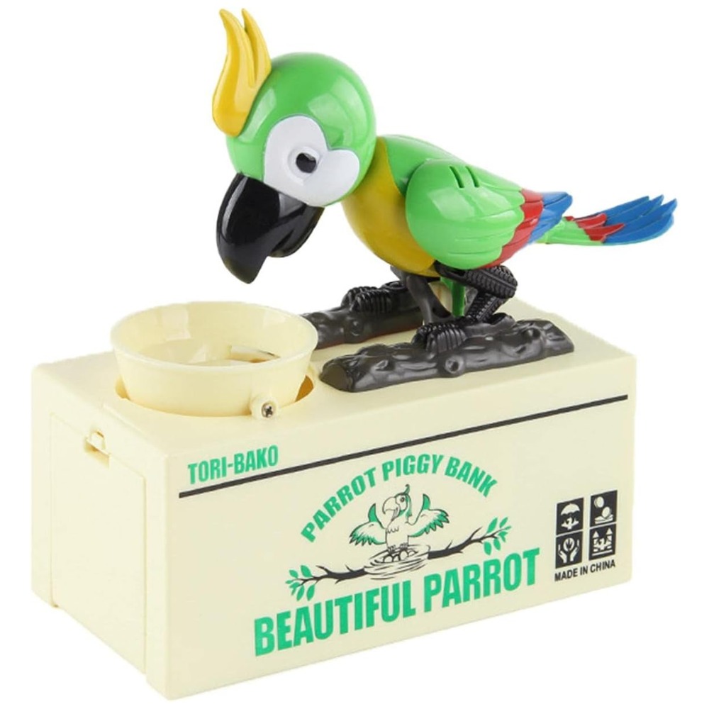 Miniatura 2 de Loro Alcancia Electronica Roba Monedas